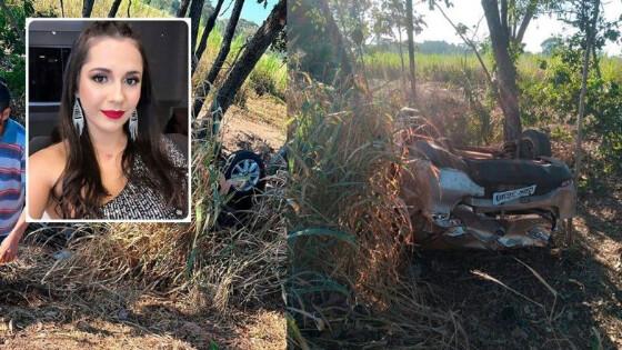 Carro é fechado por carreta, bate em árvore e jovem de 26 anos morre no Mato Grosso