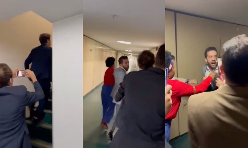 Deputados Nikolas Ferreira e André Janones quase saem no soco na Câmara Federal; veja vídeo