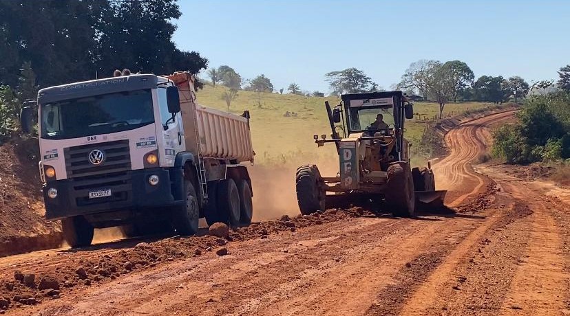 Manutenção na Linha 47/5 em Alta Floresta é iniciada após indicação do deputado Jean Oliveira