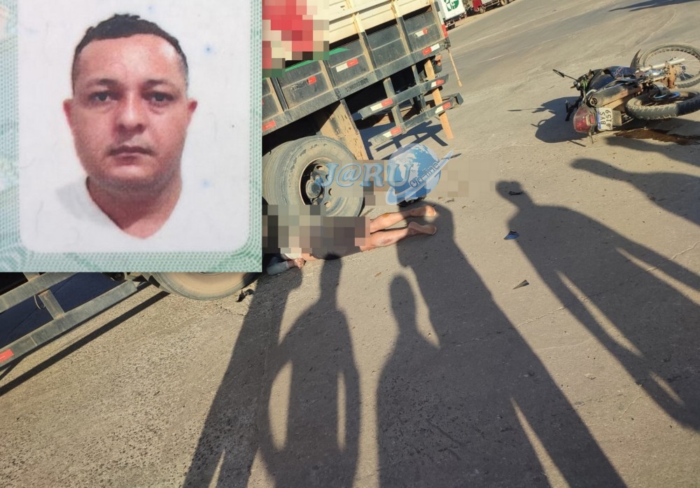 Jaru: Trágico acidente no pátio de Frigorífico resulta na morte de motociclista