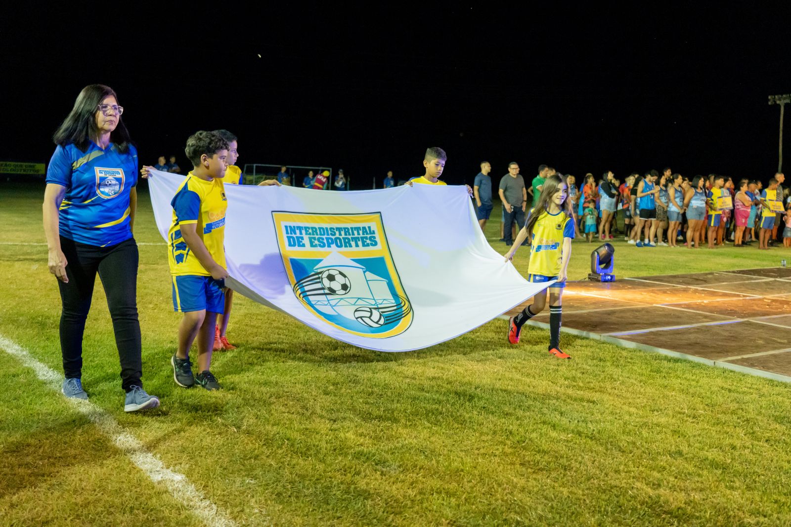 30ª Edição do Interdistrital de Esportes é aberto oficialmente com muita emoção e apresentações culturais