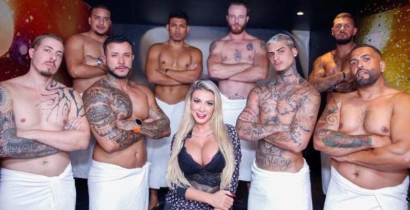 Andressa Urach vai parar no hospital após horas de trabalho duro em gravação com oito homens; Veja o Vídeo