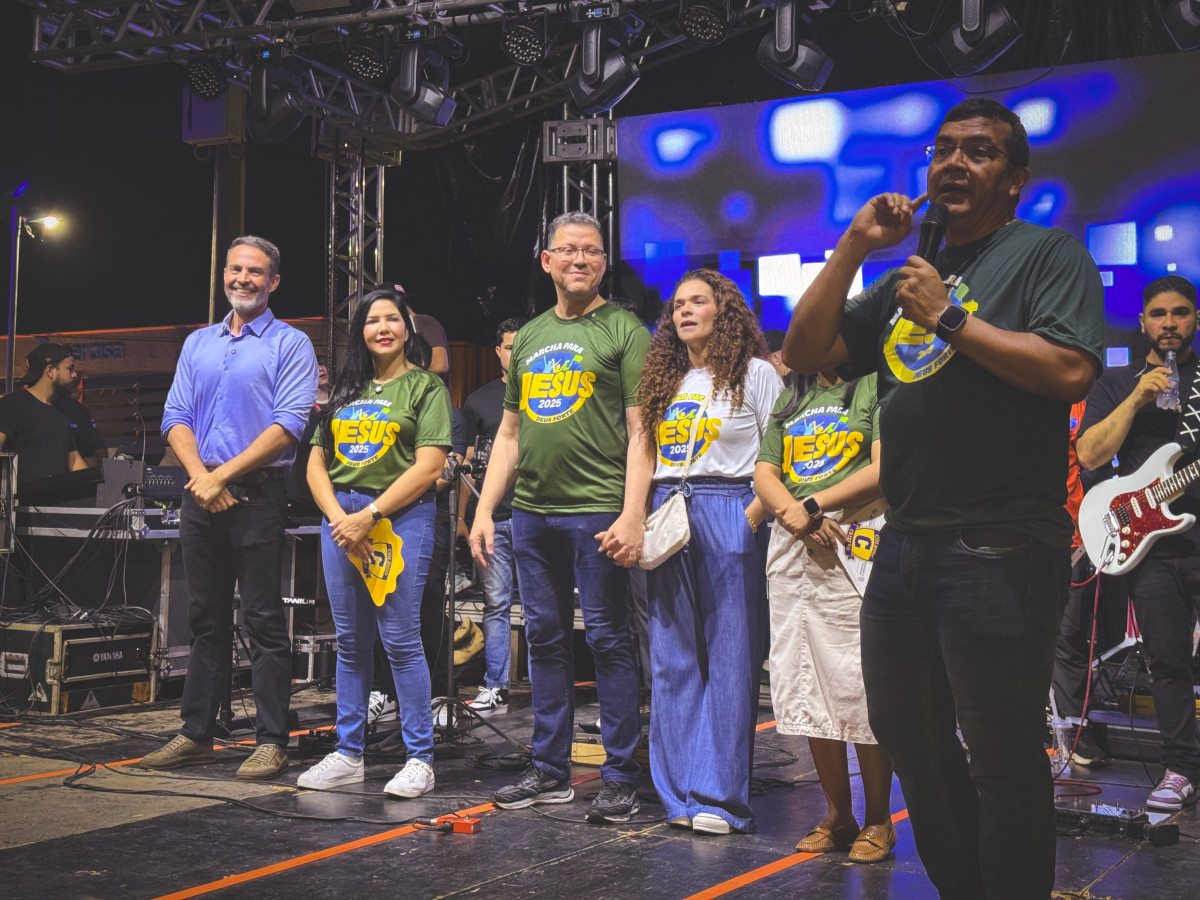 Com apoio da Prefeitura, Marcha para Jesus reúne multidão em Porto Velho