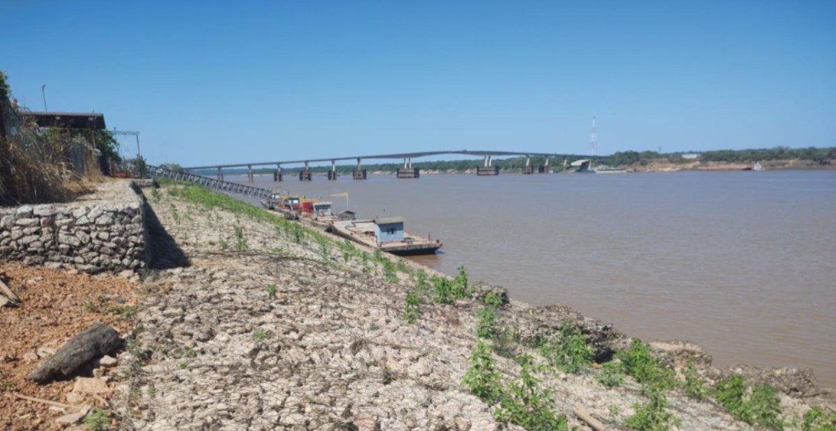 Defesa Civil Municipal monitora nível do rio Madeira e pontos de desbarrancamentos para evitar acidentes