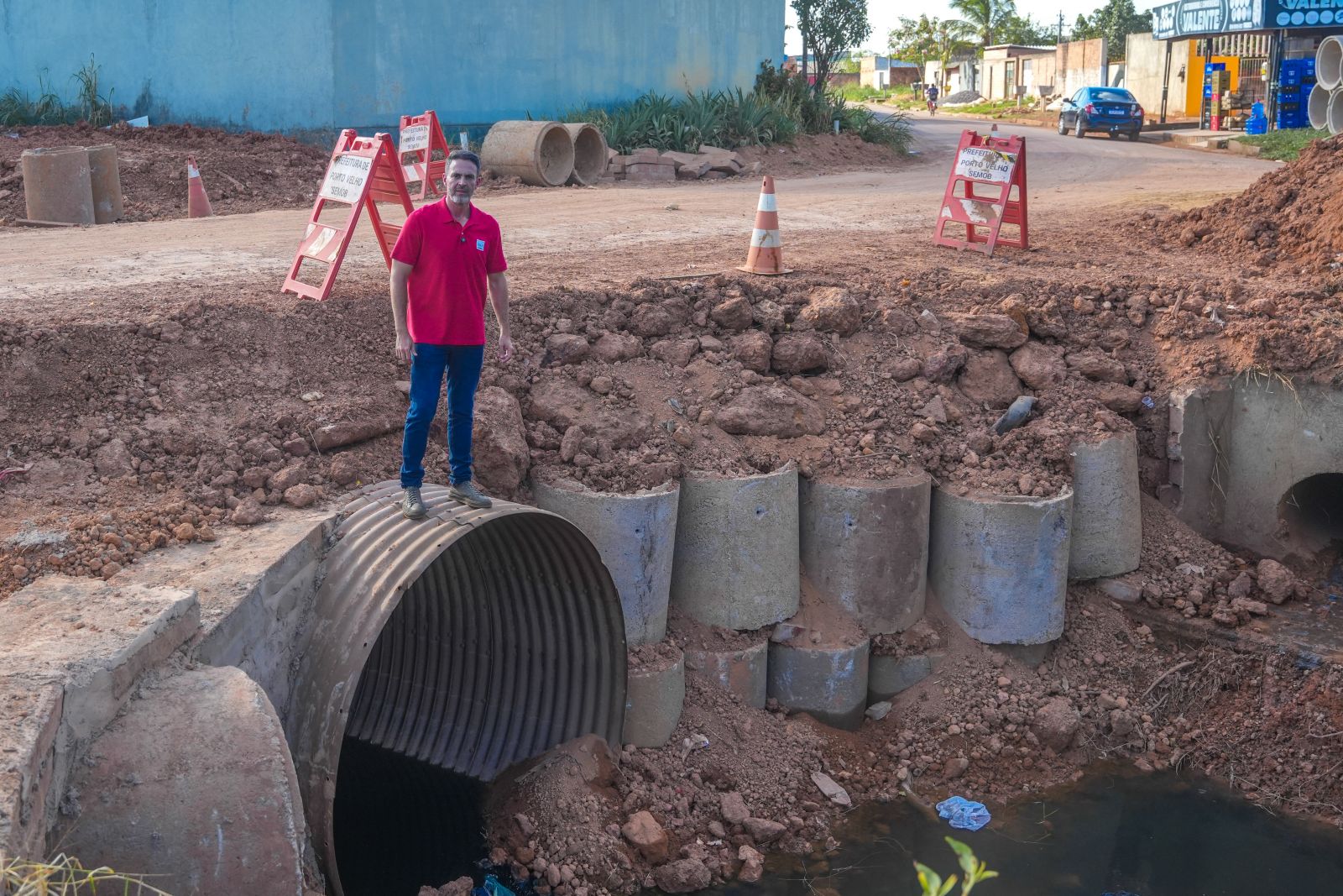 Prefeitura trabalha para sanar problema histórico de infraestrutura em Porto Velho
