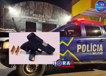 URGENTE: Homem é preso com pistola em balneário na Zona Norte de Porto Velho