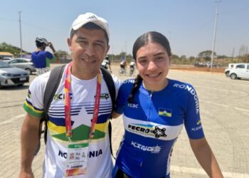 Estudante-atleta de Guajará-Mirim garante 4º lugar no ciclismo nos Jogos da Juventude 2025