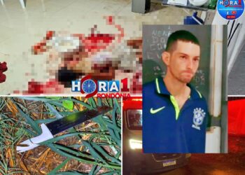 Homem suspeito de matar a esposa a facadas é preso pela Polícia Militar em Porto Velho