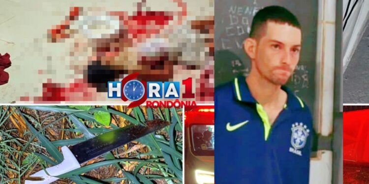Homem suspeito de matar a esposa a facadas é preso pela Polícia Militar em Porto Velho
