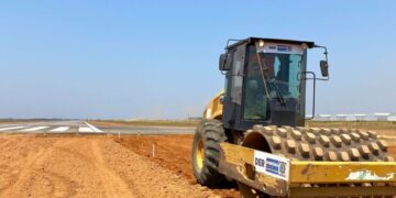 Aeroporto de Vilhena recebe obras do governo de RO para aumentar segurança operacional
