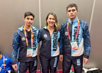 Irmãos iranianos conquistam medalhas de bronze por Rondônia nos Jogos da Juventude 2025