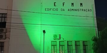 Iluminação verde na sede da Prefeitura de Porto Velho destaca luta contra preconceito ao nanismo