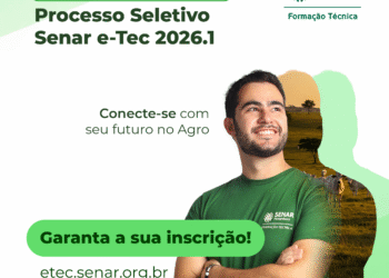 SENAR abre inscrições com 360 vagas para Cursos Técnicos de Nível Médio em Rondônia