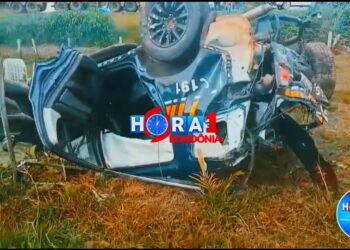 ASSISTA: Testemunha registra vídeo mostrando destruição das viaturas da PRF após grave acidente na BR-364