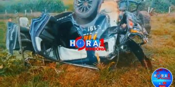 ASSISTA: Testemunha registra vídeo mostrando destruição das viaturas da PRF após grave acidente na BR-364