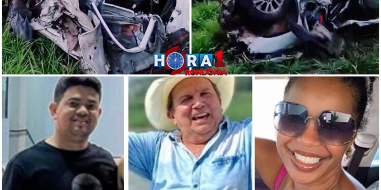 TRAGÉDIA: Três pessoas morrem em grave acidente envolvendo quatro veículos na BR-364, em Rondônia