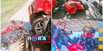 IDENTIFICADO: Enfermeiro morre em grave acidente de trânsito na BR-364, próximo à ponte da Jacutinga