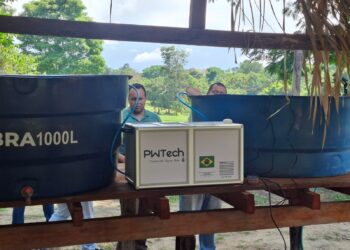 Famílias do baixo Madeira recebem filtro de água potável que reduz escassez hídrica