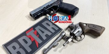 Polícia intercepta suspeitos armados na zona sul após denúncia