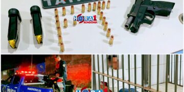 VINGANÇA: Apenado é preso com pistola, buscava matar homem responsável por mulher ser baleada e perder bebê