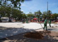 Praça Aluízio Ferreira ganha novo playground interativo