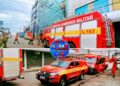 Princípio de incêndio em Hotel no centro de Porto Velho mobiliza Corpo de Bombeiros
