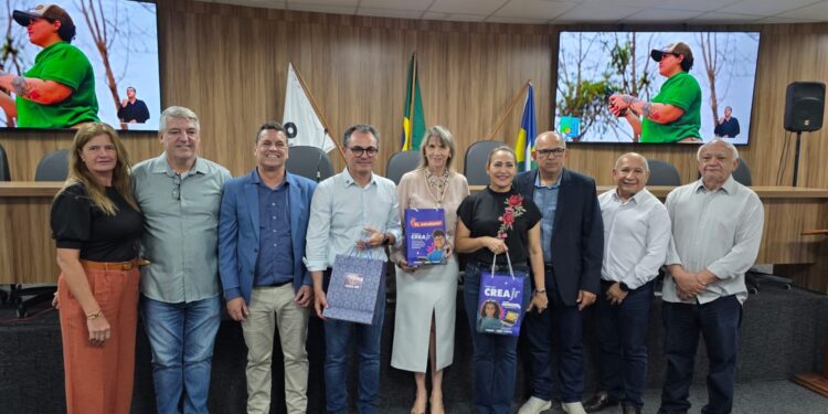 Vice-governador Sérgio Gonçalves visita nova sede do Crea-RO, destaca importância da engenharia no governo e anuncia pré-candidatura ao Governo
