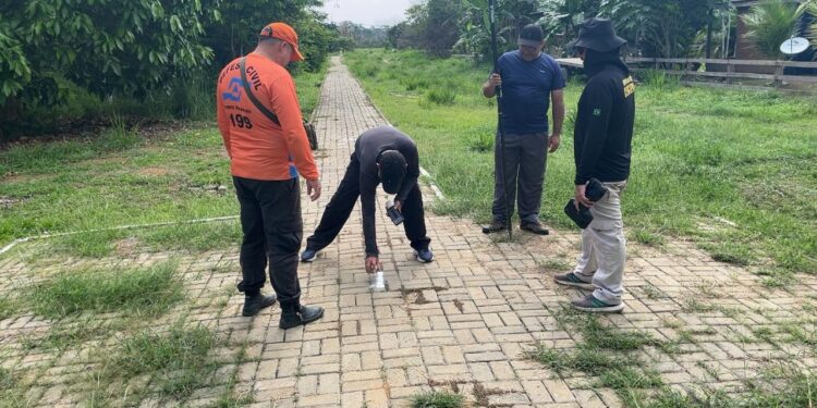 Defesa Civil de Porto Velho acompanha Censipam durante elaboração de planos-altimétricos em localidades ribeirinhas