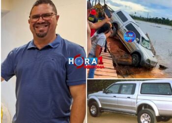 Homem que estava desaparecido é encontrado morto após caminhonete cair em lago na zona rural; Assista o Vídeo