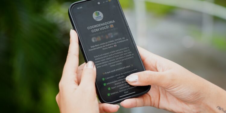 Canal exclusivo amplia comunicação direta com as mulheres do município